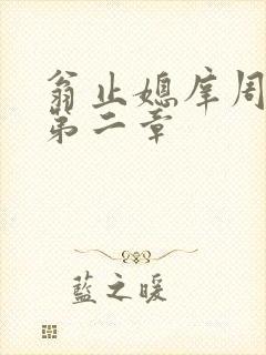 翁止媳庠周梦莹第二章