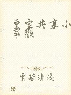 皇家共享小公主宁欢