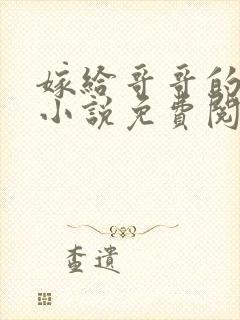 嫁给哥哥的情敌小说免费阅读