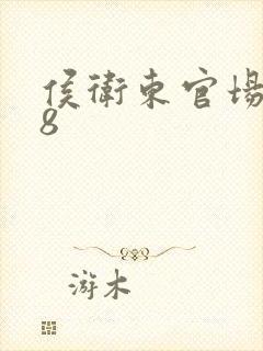 侯卫东官场笔记8