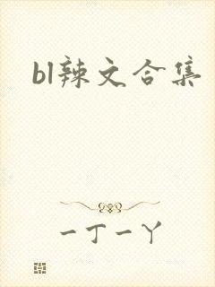 bl辣文合集