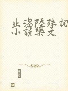 止渴陆殊词陆筝小说乐文