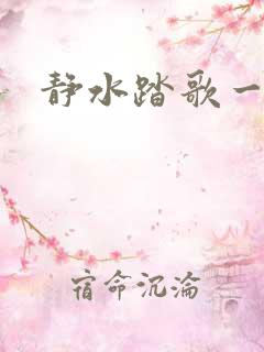 静水踏歌一流年