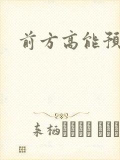 前方高能预警