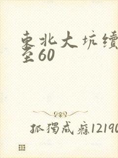 东北大坑续集1至60