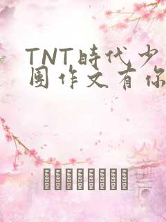 TNT时代少年团作文有你真好