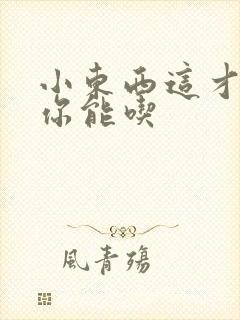 小东西这才一根你能吃