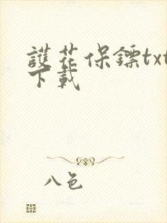 护花保镖txt下载