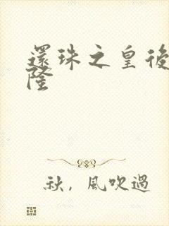 还珠之皇后变乾隆