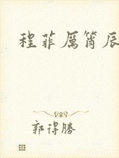 程菲厉筲辰小说