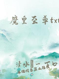 魔皇至尊txt