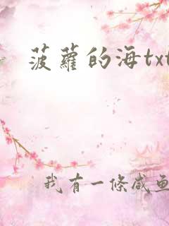 菠萝的海txt