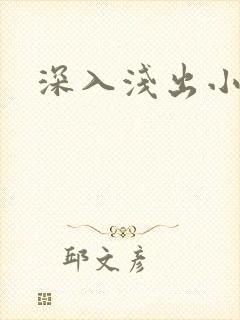 深入浅出小说