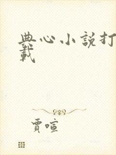 典心小说打包下载