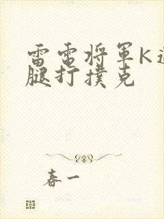 雷电将军K迈开腿打扑克