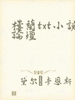 楼兰txt小说论坛