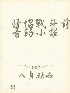 情侣战斗前适合看的小说