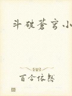 斗破苍穹小说
