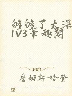 够够了太深了H1V3笔趣阁