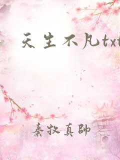 天生不凡txt