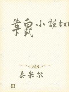 告白小说txt下载