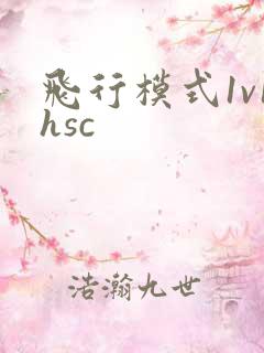 飞行模式1v1hsc