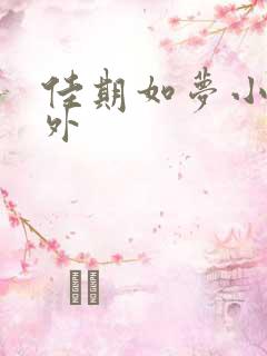 佳期如梦小说番外