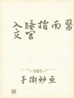 入睡指南医生外交官