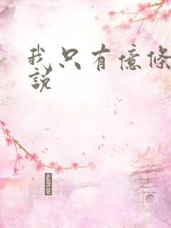 我只有亿条命小说