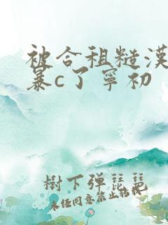 被合租糙汉室友暴c了宁初