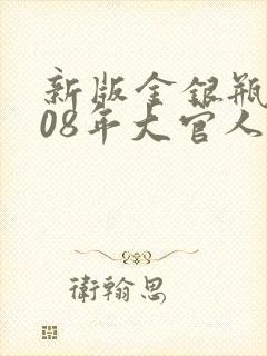 新版金银瓶2008年大官人