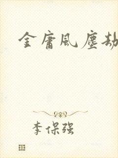 金庸风尘劫