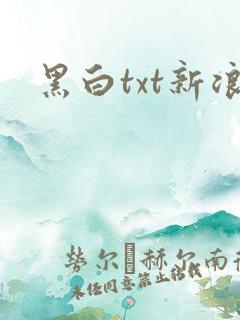 黑白txt新浪