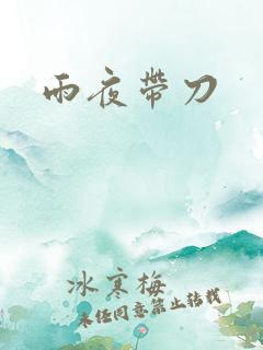 雨夜带刀