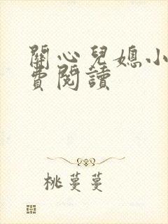 关心儿媳小说免费阅读