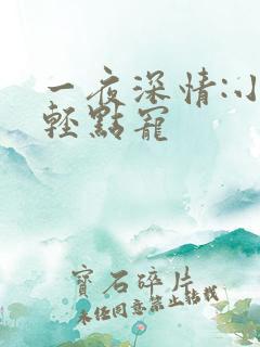 一夜深情:小叔轻点宠