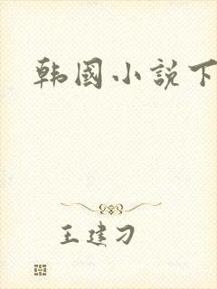 韩国小说下载