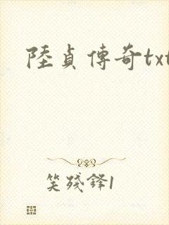 陆贞传奇txt