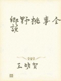 乡野桃事全文小说