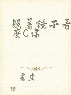 照着镜子看我怎么C你