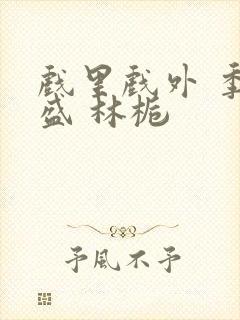 戏里戏外 季淮盛 林栀