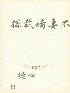 总裁娇妻不太乖