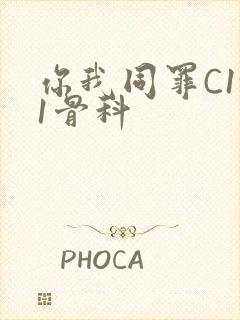 你我同罪C1v1骨科