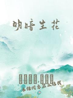 明暗生花