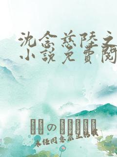 沈念慈陆之天的小说免费阅读