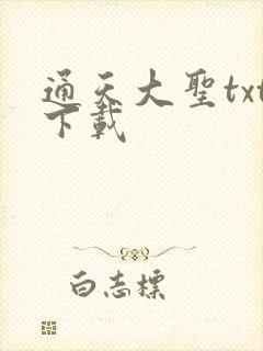 通天大圣txt下载