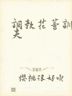 调教花蒂训诫从夫