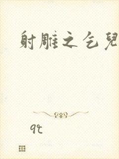 射雕之乞儿传说