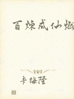 百炼成仙燃文