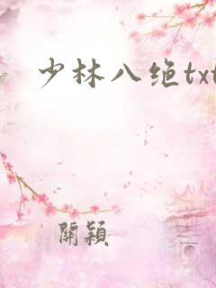 少林八绝txt